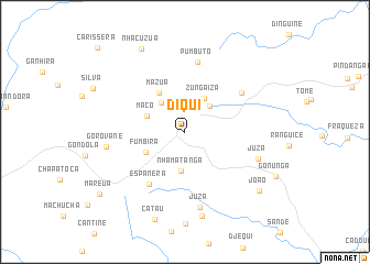 map of Diqui