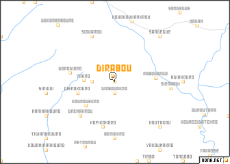 map of Dirabou