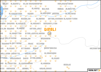 map of Dir‘alī