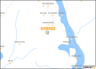 map of Dirango