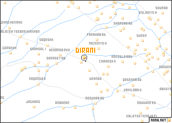 map of Dīrānī