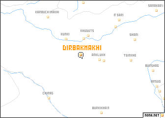 map of Dirbakmakhi