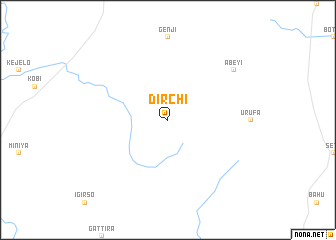 map of Dirchi