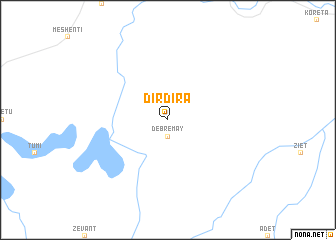 map of Dirdira