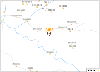 map of Dire