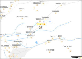 map of Dirga