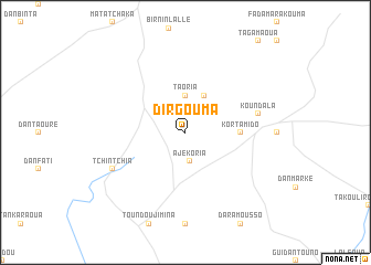 map of Dirgouma