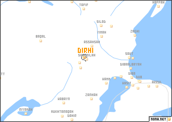 map of Dirhī
