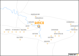 map of Dirico