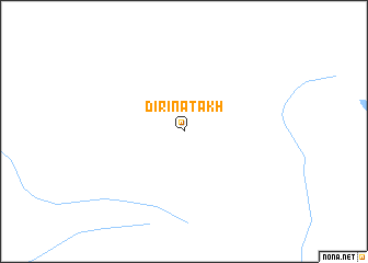 map of Dirin-Atakh