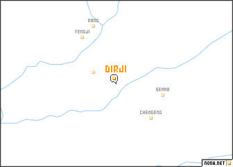 map of Dirji