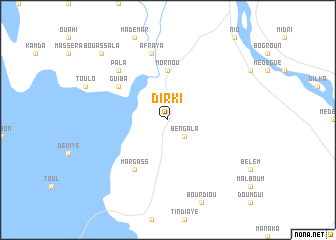 map of Dirki