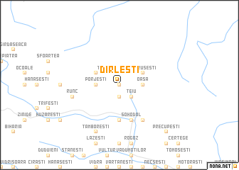 map of Dîrleşti