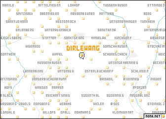 map of Dirlewang