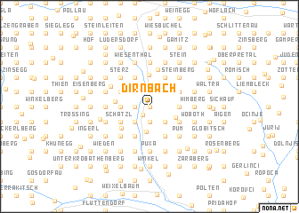 map of Dirnbach