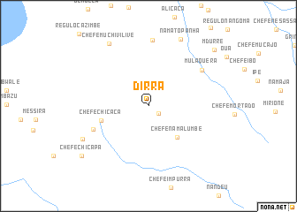 map of Dirra