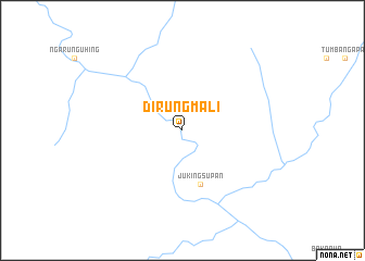 map of Dirungmali