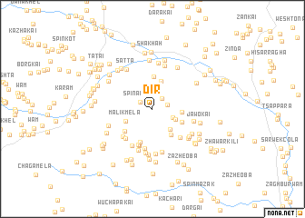 map of Dīr