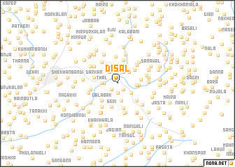 map of Dīsāl