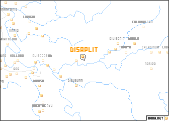 map of Disaplit