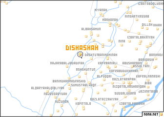 map of Dishāshah