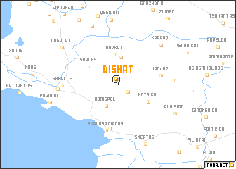 map of Dishat