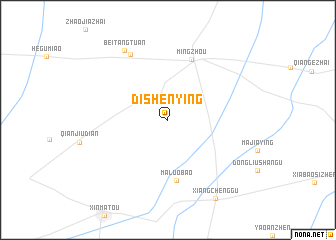 map of Dishenying