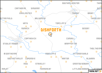 map of Dishforth