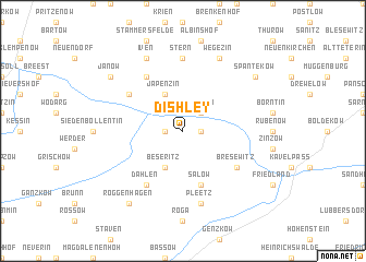 map of Dishley