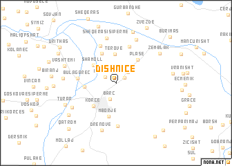 map of Dishnicë