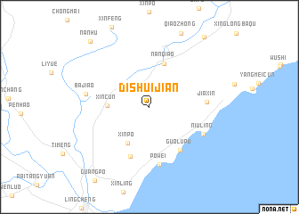 map of Dishuijian