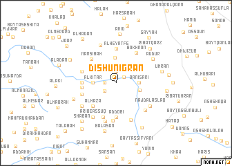 map of Dishunigran