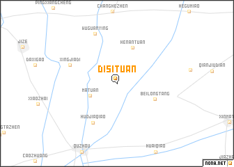 map of Disituan
