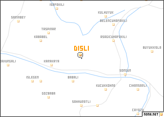 map of Dişli