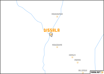 map of Dissala