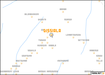 map of Dissiala