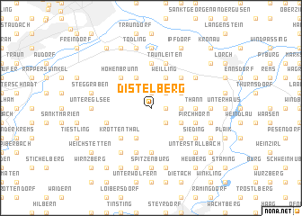 map of Distelberg