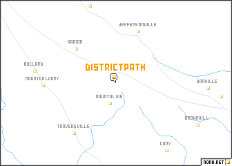 map of District Path
