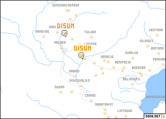 map of Disum