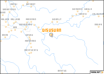 map of Disusuan