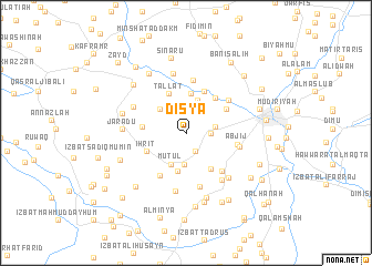 map of Disyā