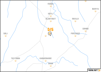 map of Dīs