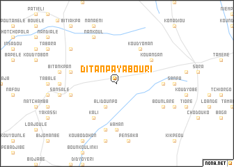 map of Ditanpayabouri