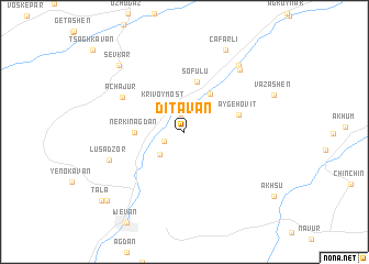map of Ditavan