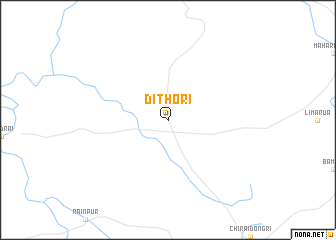 map of Dithori