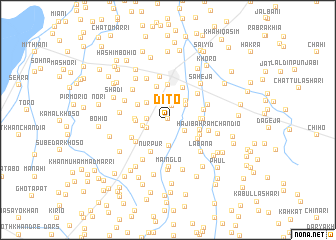 map of Dīto