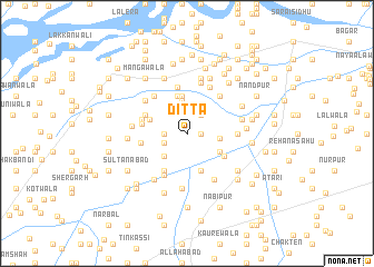 map of Ditta