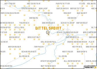 map of Dittelspoint