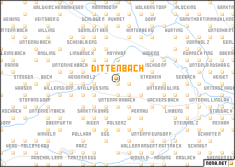 map of Dittenbach