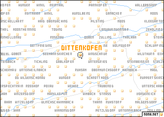 map of Dittenkofen